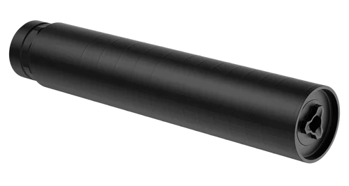 Liberty Precision Mach-L 30 Caliber, Titanium Baffles, 5/8X24 Direct Thread Mount, 9.25" Long, 1.74" Diameter, 12.7 OZ with Mount, Cerakote Finish, Black