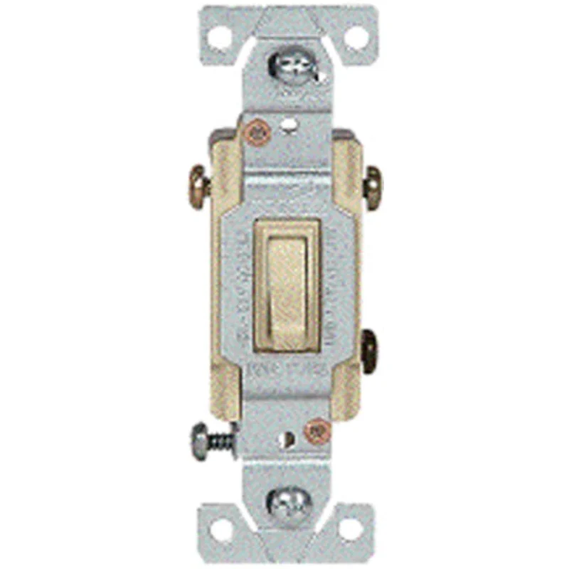 LIGHTED SP QUIET SWITCH IVORY