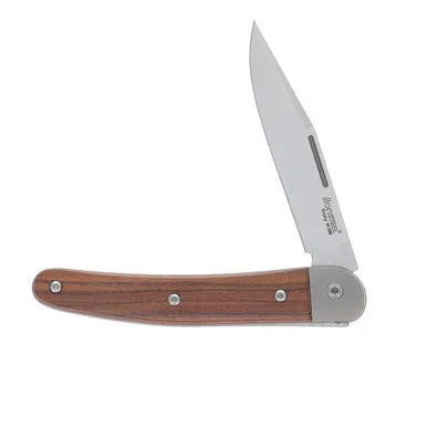 LionSteel Jack 1 Clip Point Santos Wood Folding Knife LSJK1ST