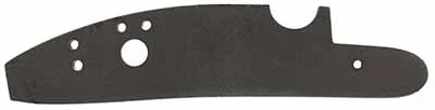 Lock plate, 4.86 x 1.08" as cast, right hand