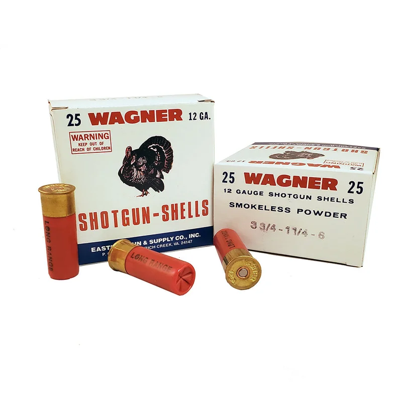 Long Range 6 Shotgun Shells – 12 ga 2 3/4″ 1 1/4 oz. #6 1330 fps – 25/Box