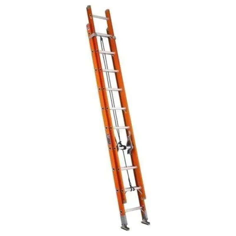 Louisville FE3200 Fiberglass Extension Ladder (Orange – 300 lbs)