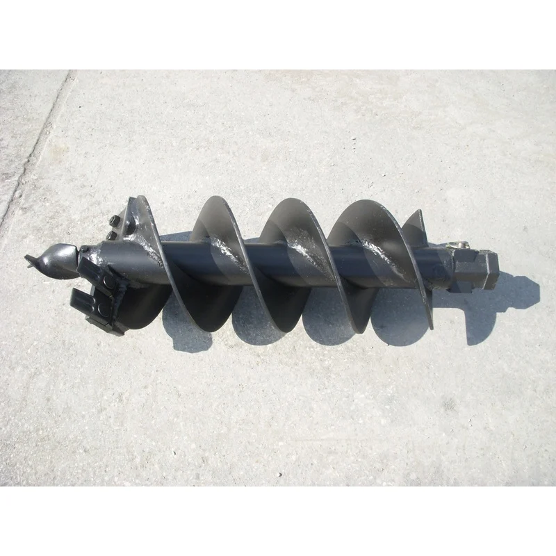 Lowe | Auger Bit | Tree & Shrub Rock RSQ-T Series | SQ, SP & CP Tooth Styles | Sizes 18 To 36 | 50 Length | 2 HEX & 2-9/16 Round Drive | For Skid Steer Auger Attachment