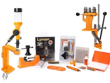 LYMAN BRASS SMITH ALL AMERICAN 8 TURRET PRESS RELOADING KIT