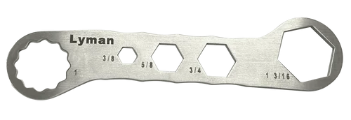 Lyman Brass Smith Die Wrench Silver Stainless Steel