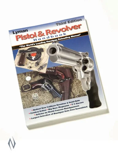 LYMAN PISTOL & REVOLVER HANDBOOK 3RD EDITION