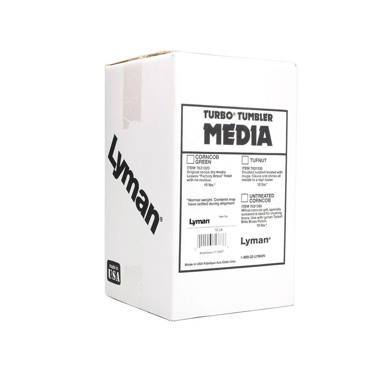 Lyman Turbo Case Cleaning Media Treated Corncob 10 lb Box