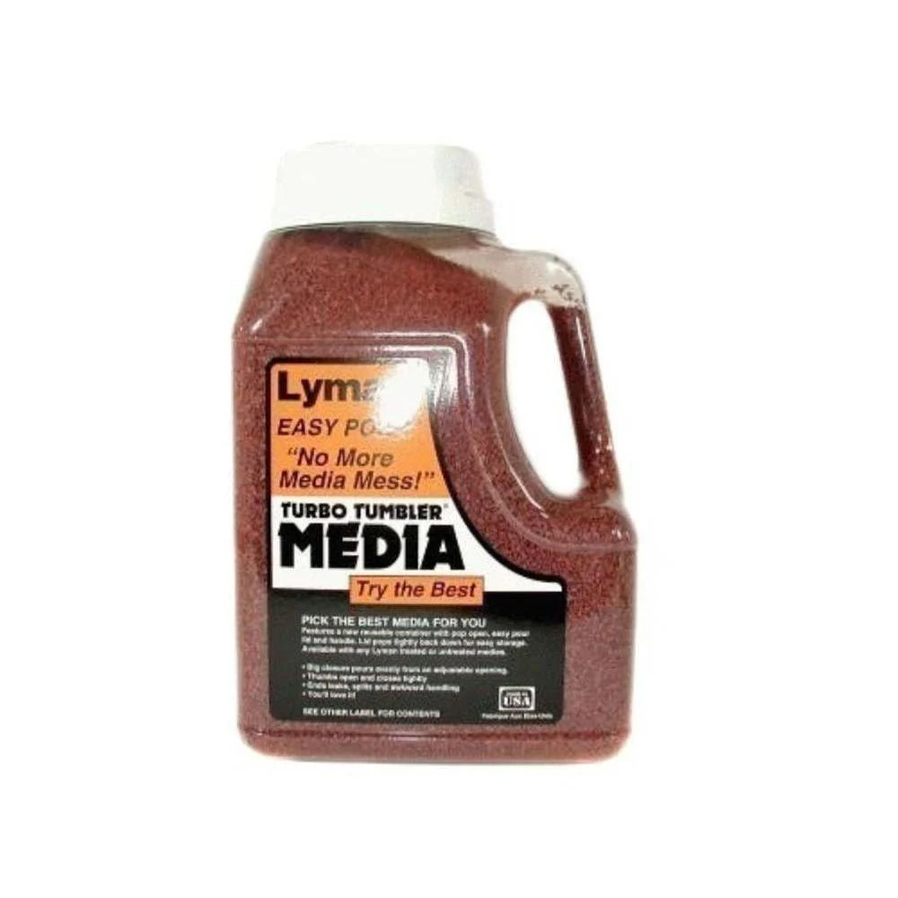 Lyman Turbo Tufnut Tumbler Media 7 lbs Easy-Pour Container