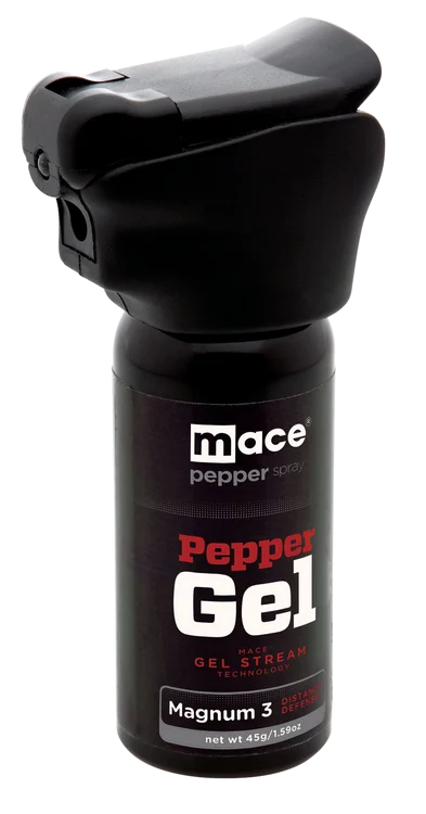 Mace Security International 10% Pepper GEL, Pepper Spray, 45gm, Black, Aerosol Can