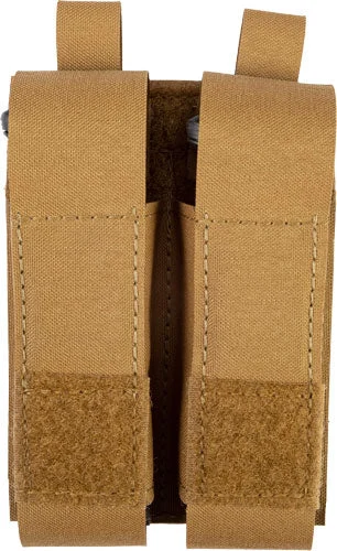 MAG POUCH LAMINATE COYOTE BRNGREY GHOST DOUBLE PISTOL MAGNA