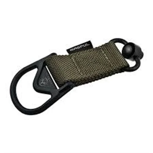 Magpul MS1/MS3 QD Sling Adapter made of Steel with Maganese Phosphate Ranger Green Finish, Polymer Hardware, Nylon 1.25″ Webbing & Two to One-Point Design for AR-15, M4, M16, AK-Platform & AKM – MAG517RGR