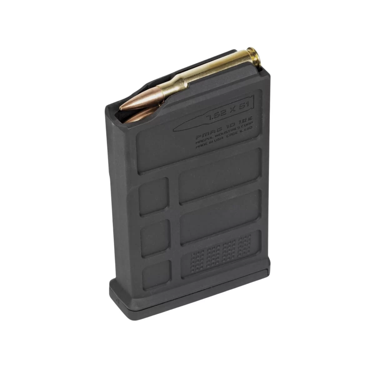 Magpul PMAG 10-Round 7.62x51mm NATO AICS Short Action Magazine, Black
