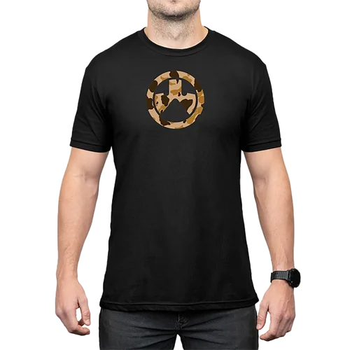 Magpul Raider Camo Icon CVC Black Cotton/Polyester Short Sleeve Small