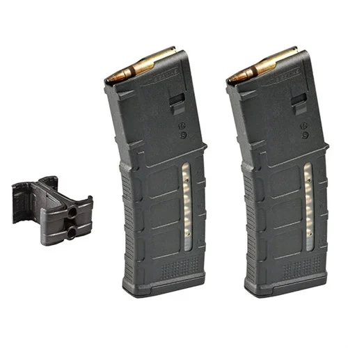 MAGPULPMAG GEN M3 5.56MM MAGAZINES(2) W/WINDOW + MAGLINK FOR AR-15