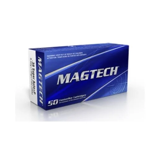 Magtech 38 Super Auto +P – 130gr – FMJ – THIS IS NOT 38 SPECIAL