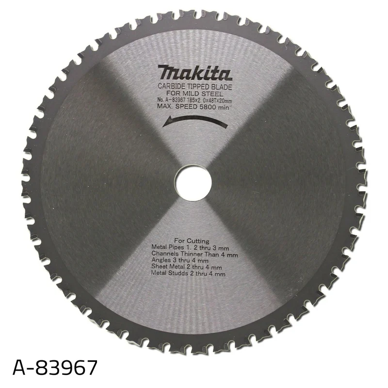 Makita A-83967 Metal Cutting Blade 185x20MM, 48 Teeth