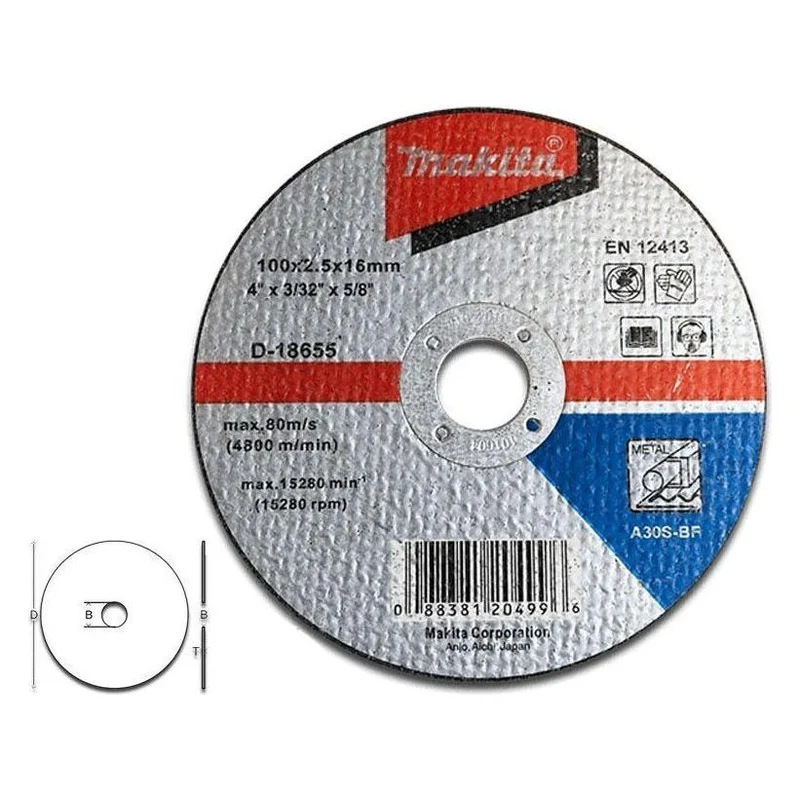 Makita Cut Off Wheel / Cutting Disc