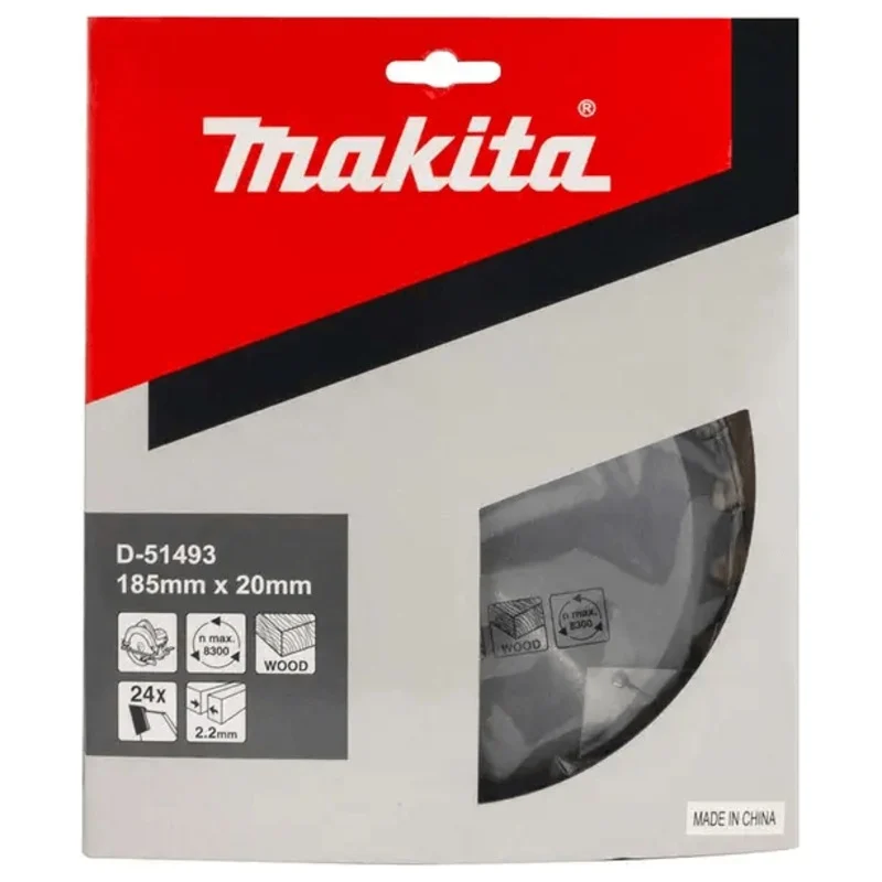 Makita D-51493 Circular Saw Blade for Wood 7-1/4″ x 24T
