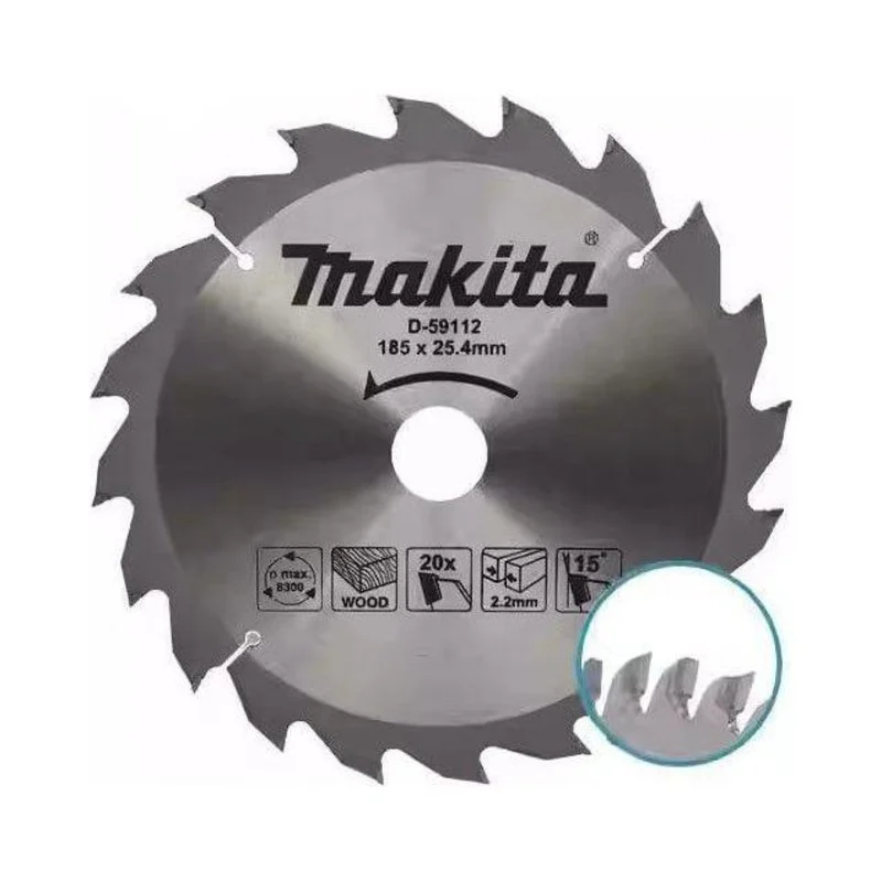 Makita D-59112 Circular Saw Blade 7-1/4″ x 20T for Wood