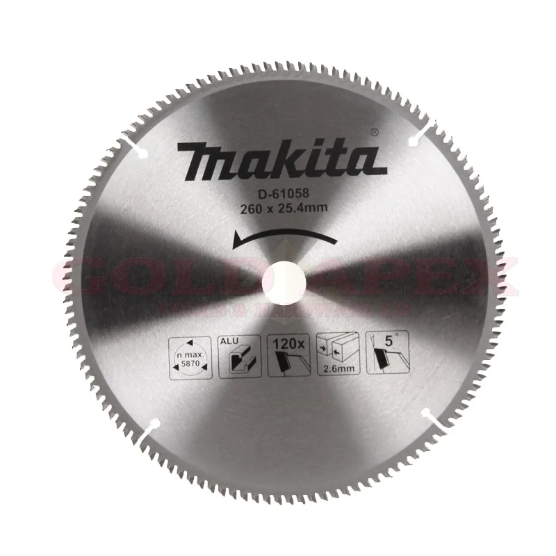 Makita D-61058 Circular Saw Blade 10″x120T