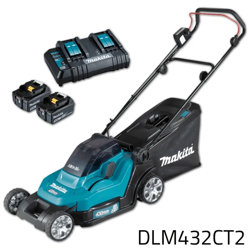 Makita DLM432CT2 36V Cordless Lawn Mower (LXT-Series)