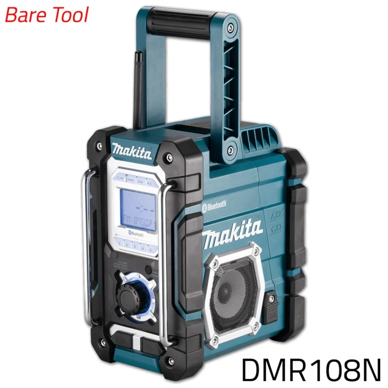Makita DMR108N 12V CXT – 18V LXT Cordless Bluetooth Job Site Radio [Bare Tool]