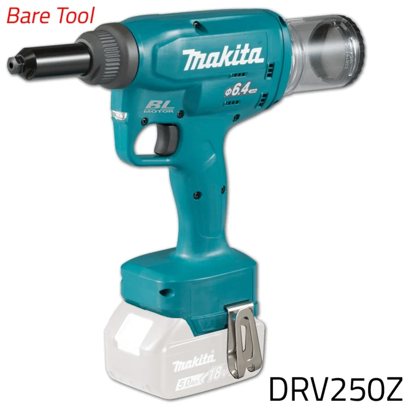 Makita DRV250Z 18V Cordless Brushless Rivet Gun (LXT Series) [Bare Tool]