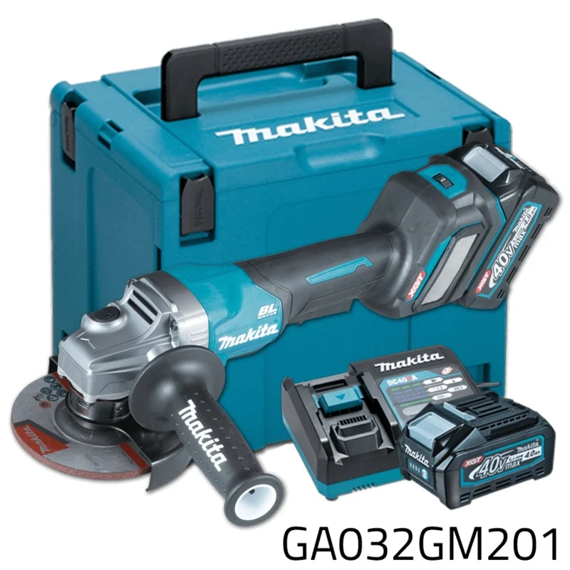 Makita GA032GM201 40V Cordless BrushlessAngle Grinder 5″ (XGT Series) [Set]