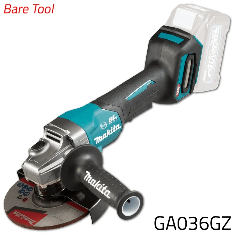 Makita GA036GZ 40V Cordless Brushless Angle Grinder (XGT Series) [Bare Tool]
