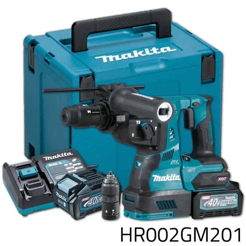 Makita HR002GM201 40V Cordless Combination Hammer (XGT Series)