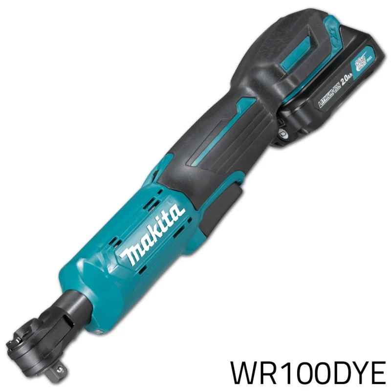 Makita WR100DWYE 12V Cordless Ratchet Wrench (CXT-Series)
