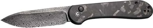 MARBLE CARBON FIBER/BLK STNWSHCIVIVI KNIFE ELEMENTUM 3.47"