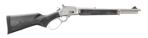 Marlin 1894 Trapper 357 Magnum/38 Special, 16.1" Threaded Barrel, Black Laminate Furniture, Stainless Rec, 9rd