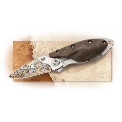 Maserin OneFold Gold Etched Blade