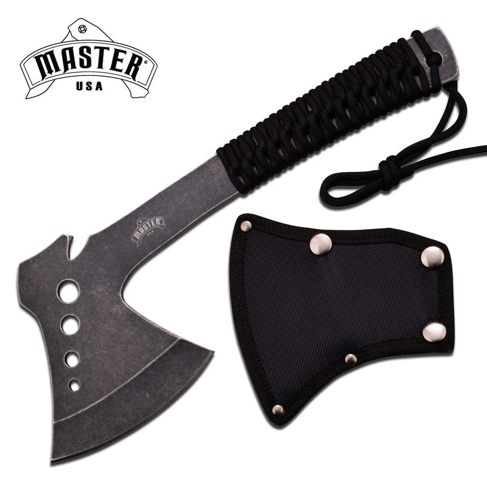 Master USA Stonewashed One Hand Throwing Axe
