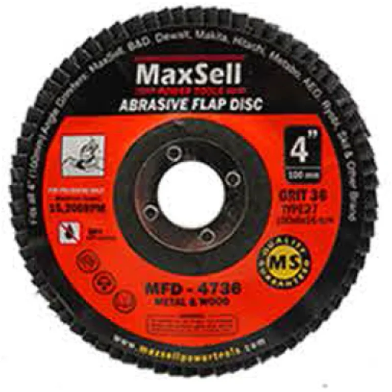 Maxsell Flexible Flap Disc 4″