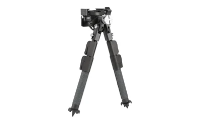 Mdt Sporting Goods Inc 106293BLK CKYE-POD Gen 2 Double Pull, Black Aluminum, 9″-18.50″, 360 Degrees Pan, Spiked Feet, Integrated Barricade Stop, Fits ARCA/Picatinny/RRS Dovetail Rails