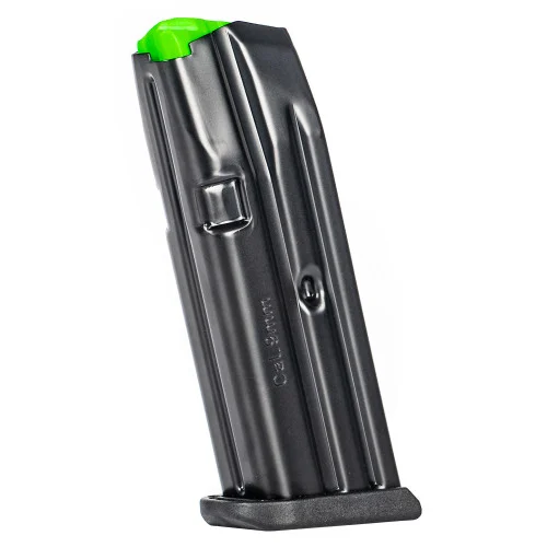 Mec-Gar USA Magazine, 9mm, 10rd, Fits GLOCK 19, Anti-Friction Coating, Black