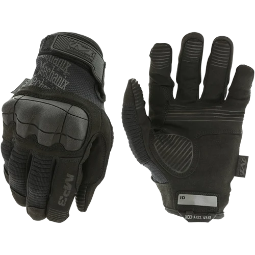 Mechanix Wear MP3-55-012 M-Pact 3 Covert Black Synthetic Leather 2XL
