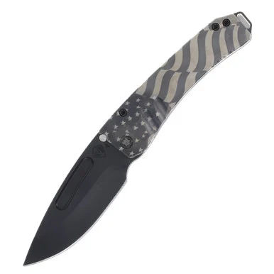 Medford Midi Marauder Folding Knife PVD Drop Point/American Flag MK0334PD-01TM-TPCP-Q4