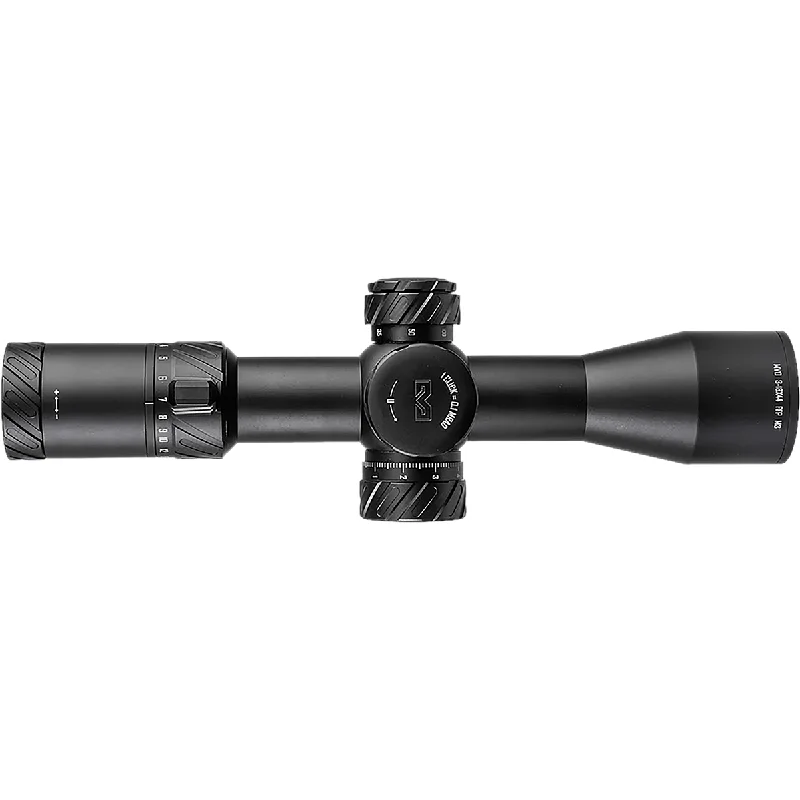 Meprolight USA 901246703 MVO Matte Black Anodized 3-18x44mm, 34mm Tube, Illuminated M3 MRAD Etched Green/Red Reticle