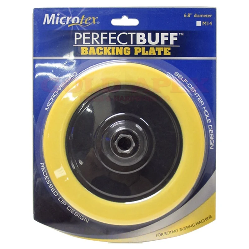MicrotexVelcro Backing Plate M14 6.8″