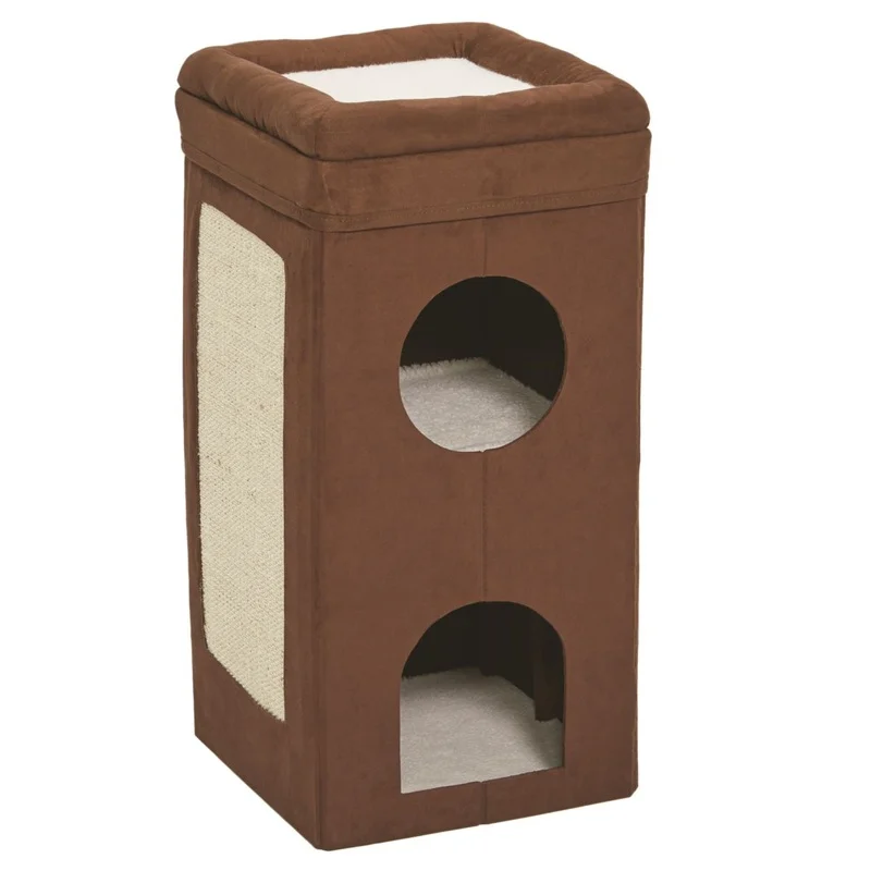 Midwest Home for Pets Curious Cat Condo – Brown