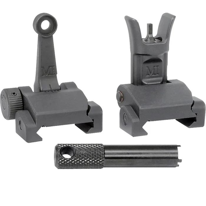 MIDWEST INDUSTRIES, INC.AR-15 COMBAT RIFLE FOLDING SIGHT SET