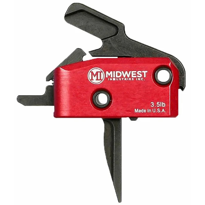 MIDWEST INDUSTRIES, INC.AR-15 ENHANCED FLAT TRIGGER SINGLE STAGE DROP-IN