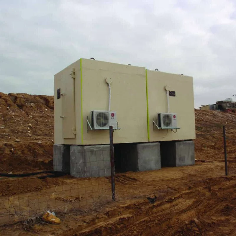 Mifram Mobile Ballistic Concrete Shelter (MBS)