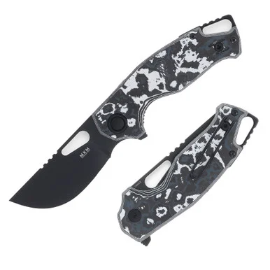 MKM Vincent Folding Knife Vanax White Storm SMKW Exclusive MKMMKVCVCWD