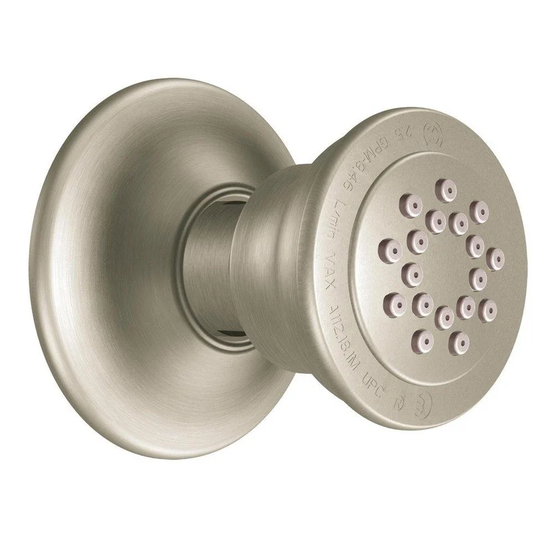 Moen A501 Series Single Function Body Spray in Brushed Nickel | Ferguson