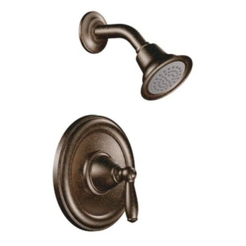 Moen Brantford One Handle Single Function Shower Faucet in Oil Rubbed Bronze (Trim Only) | Ferguson