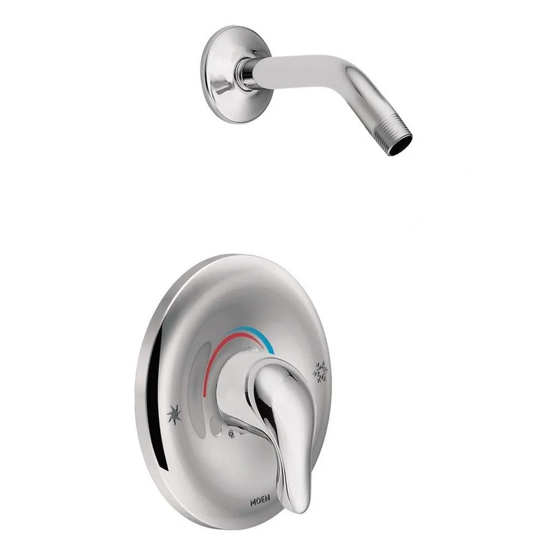 Moen Chateau Single Handle Shower Faucet in Chrome (Trim Only) | Ferguson